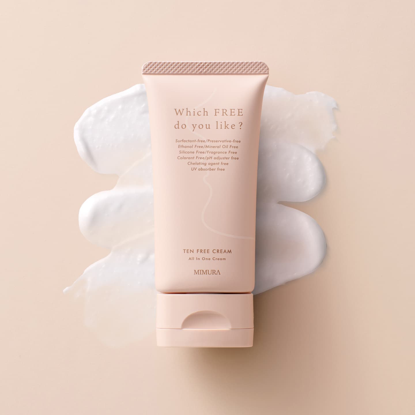 テクスチャを背景に商品を配置した商品の写真