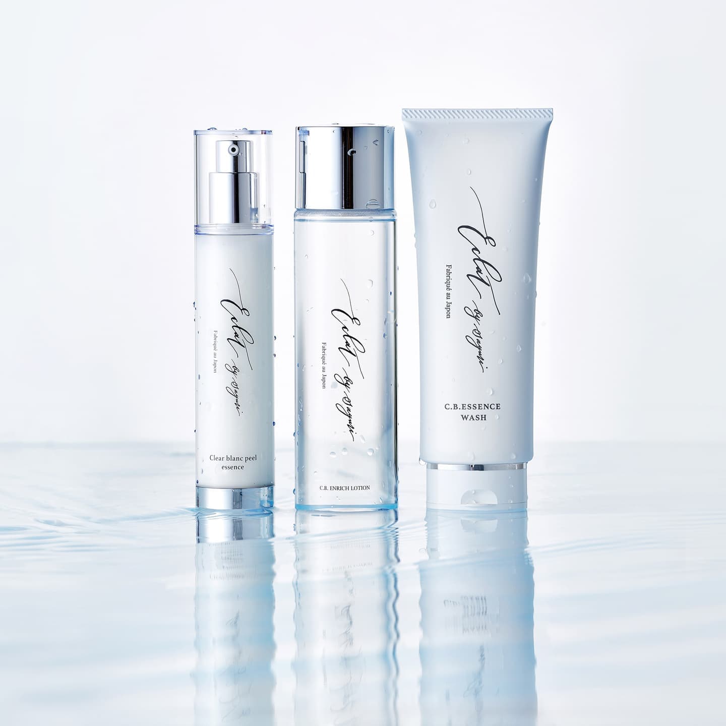 潤いをイメージした化粧品撮影